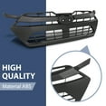 thumbnail image 4 of Carbon Black Front Bumper Grille Mesh Grill Assembly Fit for 2024 Subaru Crosstrek, 4 of 10