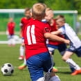thumbnail image 3 of Football Soccer Captain Armband Adjustable Soccer Rugby Basketball Player Bands (Red), 3 of 5