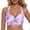 A-Purple74, variant on Yuanlong Women's Bikini Tops Knot Front Tie Neck Padded Tie Back Swim Crop Top Solid Color Push Up Beachwear Bikini Top