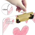 thumbnail image 6 of FORMRS Acrylic Clipboard with Low Profile Clip Standard A4 Letter Size, 12.5" x 9", Hand Drawn Hearts, 6 of 8