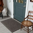 thumbnail image 3 of Hometrends Staircase Grey Polyester Area Rug, 3 of 8