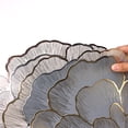thumbnail image 4 of ROSOZ Creative Floral PVC Gold Foil Place Mats Non Slip Table Mats Decorative for Home Hotel Restaurant Dining, 4 of 4