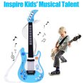 thumbnail image 6 of Kids Guitar for Children, Music Toys Guitar for Kids Toddler Electric Guitar with Strap, Kids Blue Guitar Musical Instrument Toys, 6 of 7