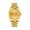 CV42_Gold with Gold Face, variant on Watches for Men Stainless Date Casual Wrist Watch Fashion Round Dial Watches for Business Dress Quartz Gold