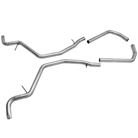 Dual Side Pipes Flowmaster 817413 Header-back System -2.50 in. Dual Side Exit - Pipes Only - Requires Mufflers ()