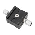 thumbnail image 3 of Tripod Plate Clamp, Quick Release Mount Adapter Aluminum Alloy Corrosion Resistance  For Photography, 3 of 8