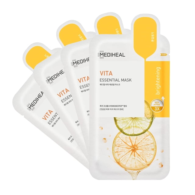 Mascarilla Mediheal Vita Essential con 4 hojas de vitamina