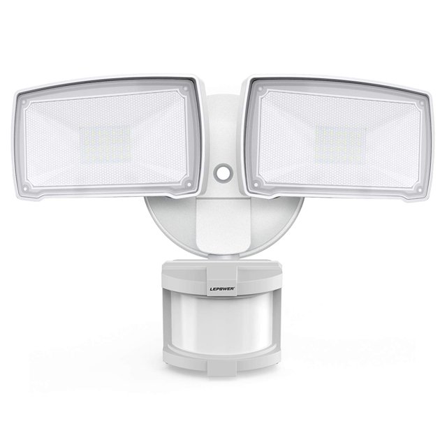 Luces de seguridad con sensor de movimiento LEPOWER 30W 3200LM IP65
