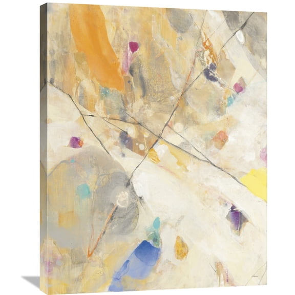 Global Gallery Albena Hristova 'Spring Confetti I' Canvas Wall Art