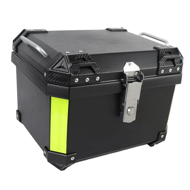 Caja Trasera Para Motocicleta, Impermeabilizante, Caja Superior Para Motocicleta, Fuerte Capacidad De Carga, Protección Mejorada, Forro Que Absorbe Los Golpes, 45 L Para Casco