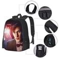 thumbnail image 3 of Doctor Who Backpack, Casual Laptop Backpack for College School, Back To School Gift for Men & Women, Unisex Computer Bag, Fits 15 Inch Notebook, 3 of 9