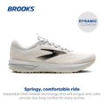 thumbnail image 2 of Zapatillas para correr Brooks Revel 7 para hombre blancas talla 11.5 medio, 2 of 6