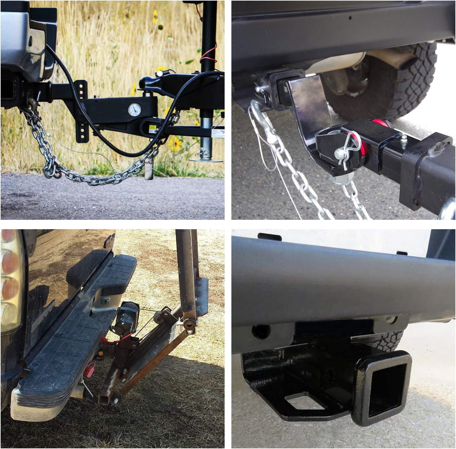 UTV 2 Inch Rear Trailer Hitch Receiver For 2022+ Polaris RZR Pro R & Pro R 4 - No Drill Installation 3 thumbnail image