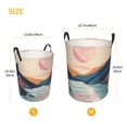 thumbnail image 3 of Hand Drawing River Laundry Hamper Medium Storage Basket/Toy Organizer/Dirty Clothes Bucket, 3 of 5