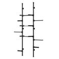 thumbnail image 2 of Koiauber 4-Tier Over The Toilet Storage Shelf,Adjustable Standing Bathroom Organizer,Above Behind Toilet Laundry Shelving for Small Rooms,No Drill,75.2"-131.89" Height, 2 of 8