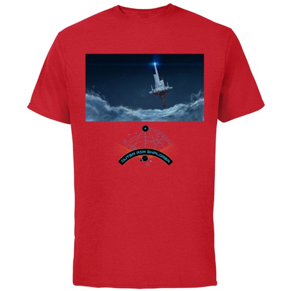 Star Wars The High Republic Outer Rim Explorer - Short Sleeve Cotton T-Shirt for Adults - Customized-Red