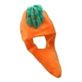thumbnail image 4 of Sombrero de disfraz de zanahoria Hugo para niñas de peluche de Halloween, 4 of 10