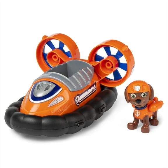 PAW Patrol, Zuma’s Hovercraft Vehicle with Collectible Figure, for Kids Aged 3 and up