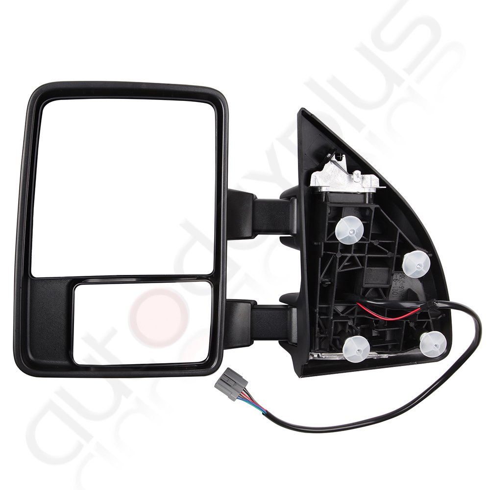 Power Heated Clearance Puddle Light Turn Signal Tow Mirror For 0307 Ford F250