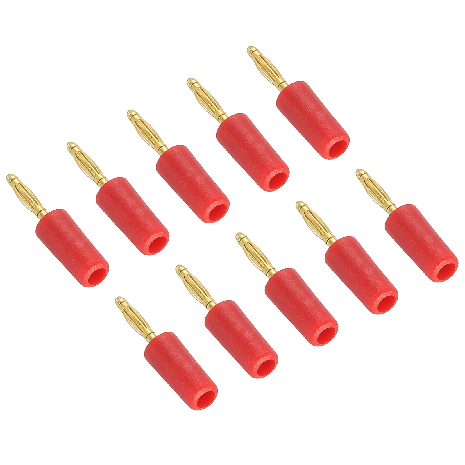 10 Pack Banana Plugs Connector Speaker Banana Plug Connectors Solder