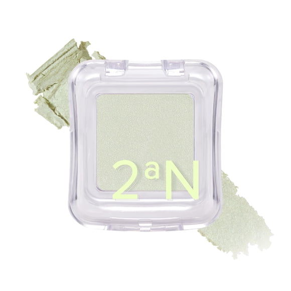 Iluminador 2aN GN01 Lime Bomb con acabado tipo vidrio