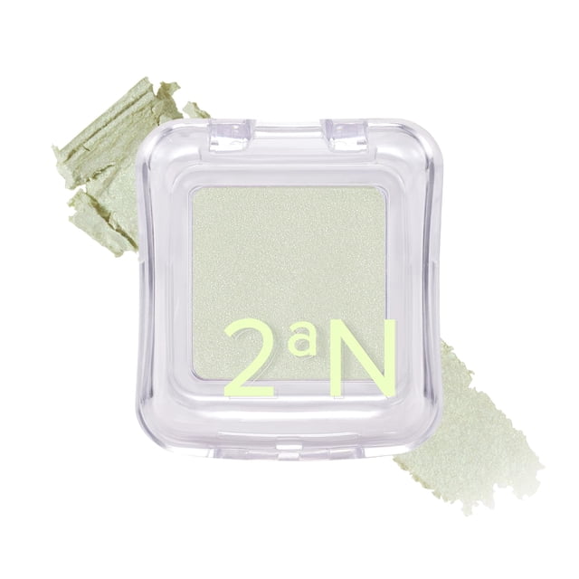 Iluminador 2aN GN01 Lime Bomb con acabado tipo vidrio
