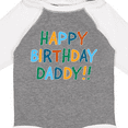 thumbnail image 4 of Inktastic Happy Birthday Daddy Boys or Girls Long Sleeve Baby Bodysuit, 4 of 5
