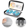 thumbnail image 4 of Coofit CD Case 96 Capacity Nylon Heavy Duty DVD Holder CD Organizer CD Storage Case, 4 of 10