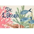 thumbnail image 2 of Warren, Annie 32x23 White Modern Wood Framed Museum Art Print Titled - Pastel Mer IV, 2 of 4