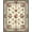 Cream Rose Green, Pattern 5, variant on ODIKA 8'x10' Washable Area Rug Non-Shedding, Easy Care, Deep Green Vintage Floral Medallion Ornate with Distressed Vine Motifs for King Size Bedroom Under Bed, Master Suite