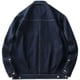 thumbnail image 4 of Abrigo vaquero para hombre, mangas anchas, chaqueta vaquera de otoño, para hombre, azul, holgado, a la moda, talla grande, vintage, entrega rápida, bajo coste a bordo GL, 4 of 5