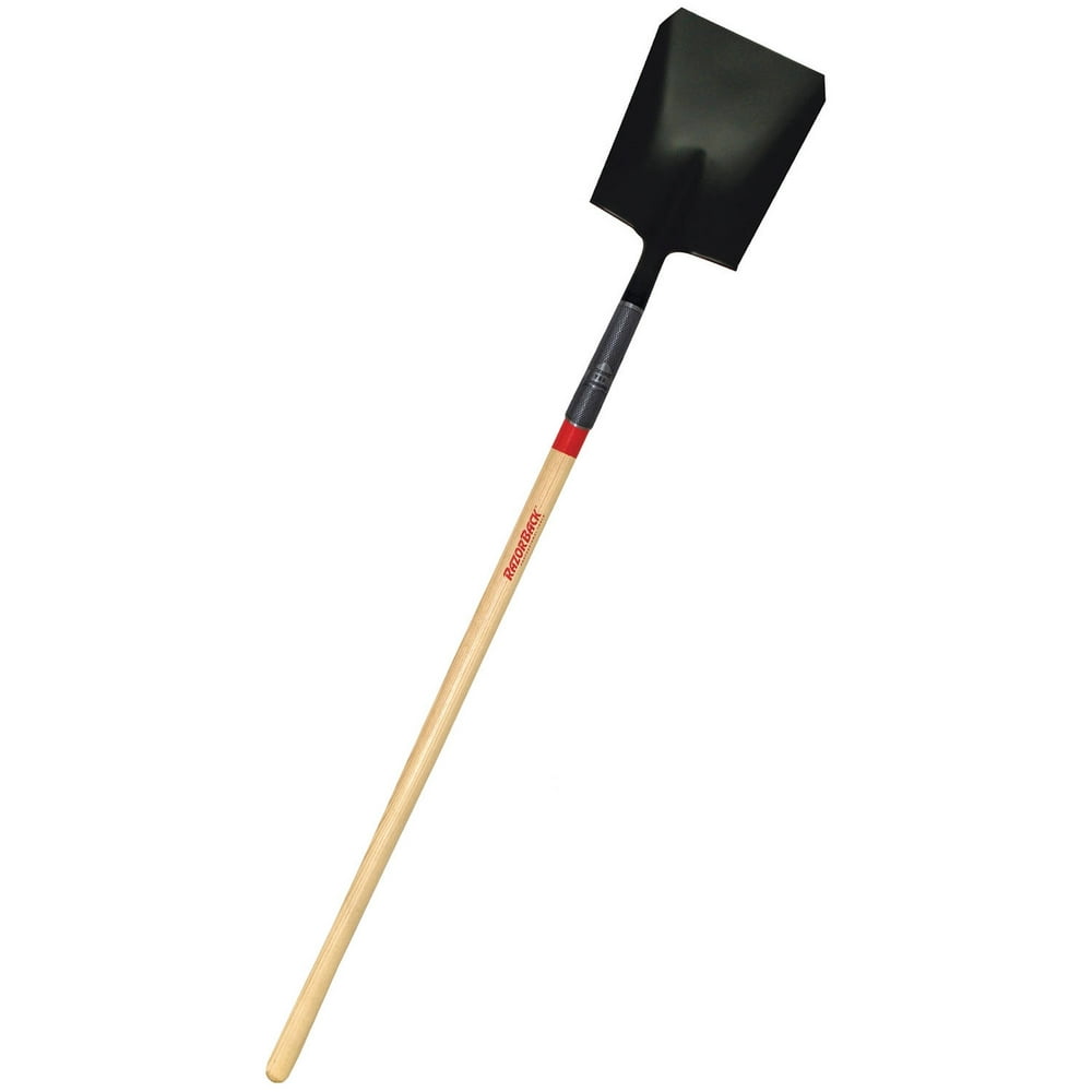 True Temper 2540800 42" Steel Blade Garden Spade with Wood Handle