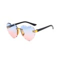 thumbnail image 5 of Gafas de sol sin marco Love Frame Trim para niños Gafas de sol de moda para hombres y mujeres Bebés Océano Moda, 5 of 5