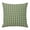 Sage Green, Moss Green, Celadon, Juniper, variant on Throw Pillow Covers 16x16 Inch, Khaki Gingham Decorative Pillow Cases for Couch Sofa Bed, Farmhouse Buffalo Plaid Checkered Cotton Linen Square Home Decor Pillowcases with Hidden Zipper