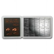 10x 10 gram Silver Bar - Silver CombiBar (w/Assay)