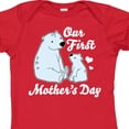 thumbnail image 4 of Inktastic Our First Mothers Day with Polar Bears Boys or Girls Baby Bodysuit, 4 of 5