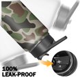 thumbnail image 5 of Camouflage Insulated Stainless Steel Water Bottle with Straw & Cleaning Brush – 18/32/40 Oz | Leakproof, BPA-Free, 304 Stainless Steel, Wide Mouth, Travel Mug for Car, Gym, Office, 5 of 5