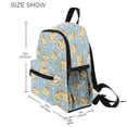 ALAZA Sandwich Stars Pattern School Backpack Student Bookbag Mini Bag ...