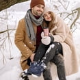 thumbnail image 3 of Women Winter Snow Boots: Fur Lined Warm Slip On Boots for Women Waterproof Non Slip Booties for Commute Outdoor Walking, 3 of 8