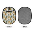 thumbnail image 2 of Naloa Fruit Pineapples Silicone Pot Holders, Oven Mitts Heat Resistant Hot Pads, Non Slip Pot Holder for Kitchen Baking and Cooking 9.4 x 7.5 Inches, 2 of 7