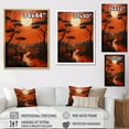 thumbnail image 4 of Designart "The Agony Coral Black Art from Mexico II" Portrait Floater Framed Canvas Print, 4 of 7