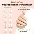 thumbnail image 3 of modelones Nail Strengthener, Milky White Nail Natural Concealer Foundation Polish Air Dry Nail Growth Polish for Damaged Nails Imperfection Masking Gifts for Women 15ml, 3 of 9