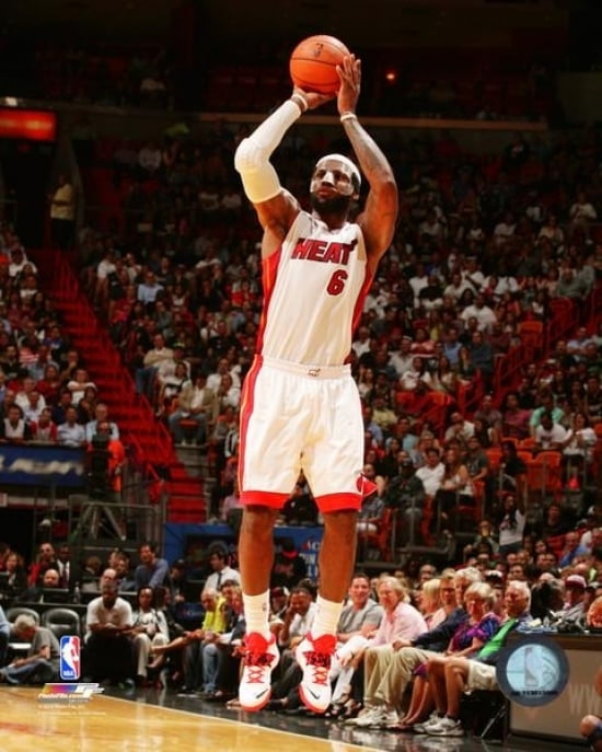 Lebron James 61 Point Game March 3rd 2014 Photo Print 8 X 10 Walmart Com Walmart Com