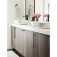 thumbnail image 2 of Amerock Bar Pulls 10-1/16 inch (256mm) Center-to-Center Matte Black Cabinet Pull, 2 of 8