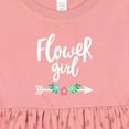thumbnail image 4 of Inktastic Flower Girl with Arrow and Flowers Girls Baby Dress, 4 of 5