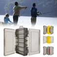 thumbnail image 5 of Double Sided Fishing Tackle Box Bait Lure Hook Storage Box 12/14 Compartments Fishing Tackle Box Fish Accessories Pesca, 5 of 6