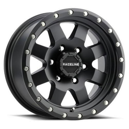 15x5 Raceline 935B Defender Satin Black Wheel 5x4.5 (0mm)