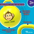 thumbnail image 5 of Flybar Hopper Ball for Kids - Bouncy Ball with Handle, Durable Bouncy Balls, 175lbs, Ages 5+, Monkey, L, 5 of 7