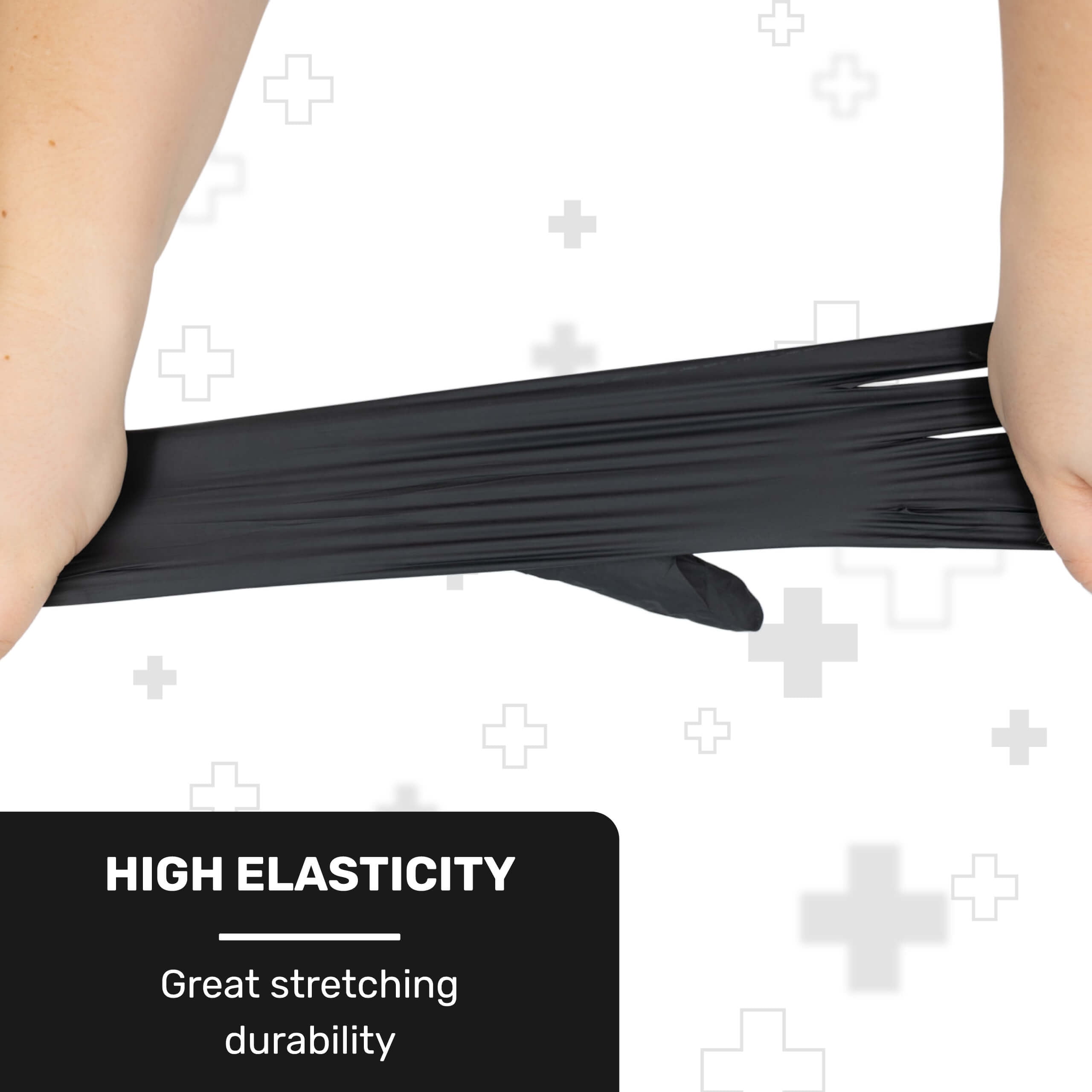 WellBefore Black Vinyl Disposable Gloves - Small 200 Ct. - Powder & Latex-Free Gloves