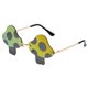 thumbnail image 2 of Gafas de sol con forma de hongo y película de color, sin marco, de moda, con forma de bola y forma cóncava, 2 of 3